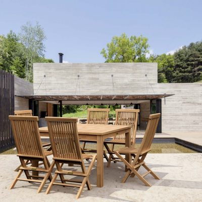 9 pc Outdoor Dining Set