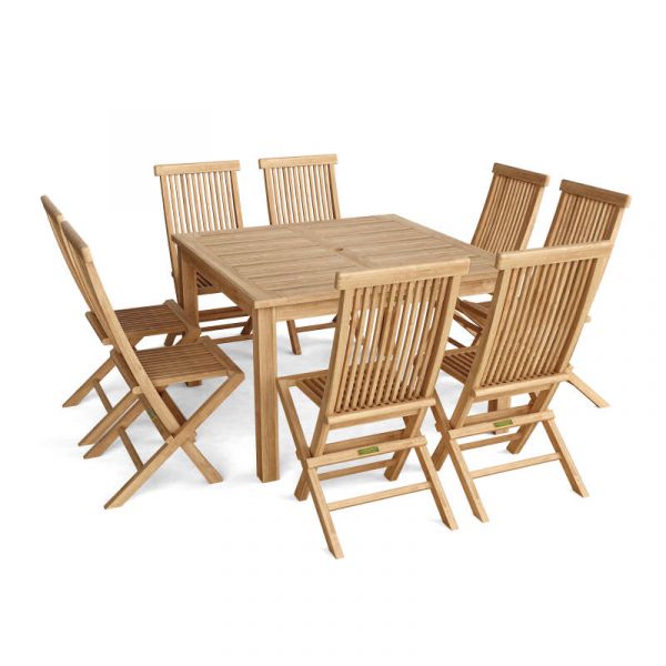 9 pc Outdoor Dining Set