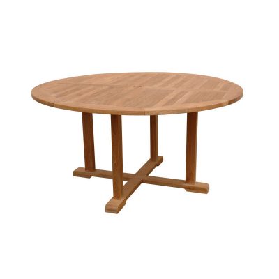 Round Teak Dining Table