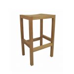 Backless Bar Stool Wood