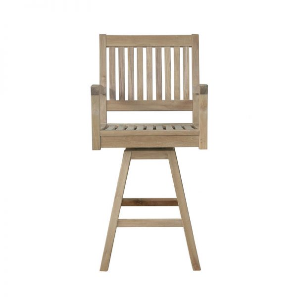 Swivel Bar Stool With Back