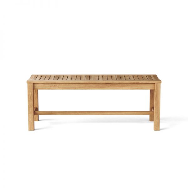 2 Seat 48" Teak Bench For Shower BH-448B - Image 2