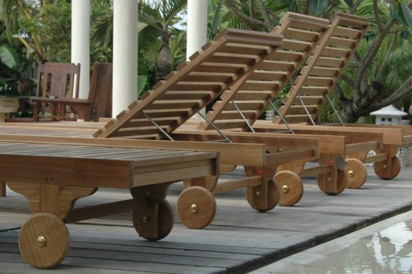 Teak Lounger Chairs SL-071N