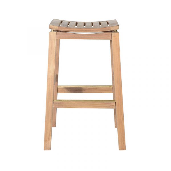 Outdoor Teak Bar Stool Backless CHB-505