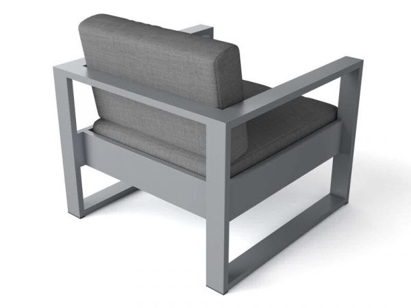 Aluminum Deep Seating Arm Chair DS-1001