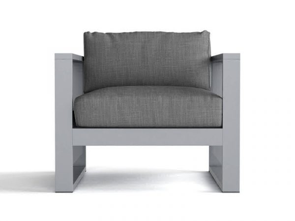 Aluminum Deep Seating Arm Chair DS-1001