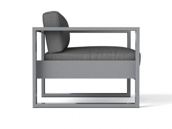 Aluminum Deep Seating Arm Chair DS-1001