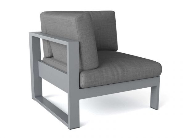 Aluminum Deep Seating Corner Chair DS-1003