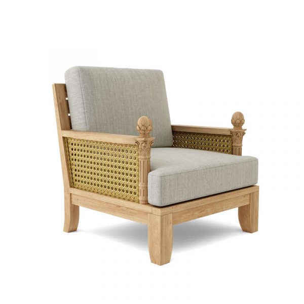 Deep Seating Outdoor Sectional Armchair DS-501 canvas