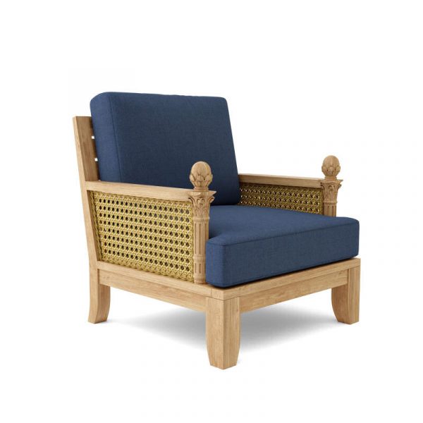 Deep Seating Outdoor Sectional Armchair DS-501 navy