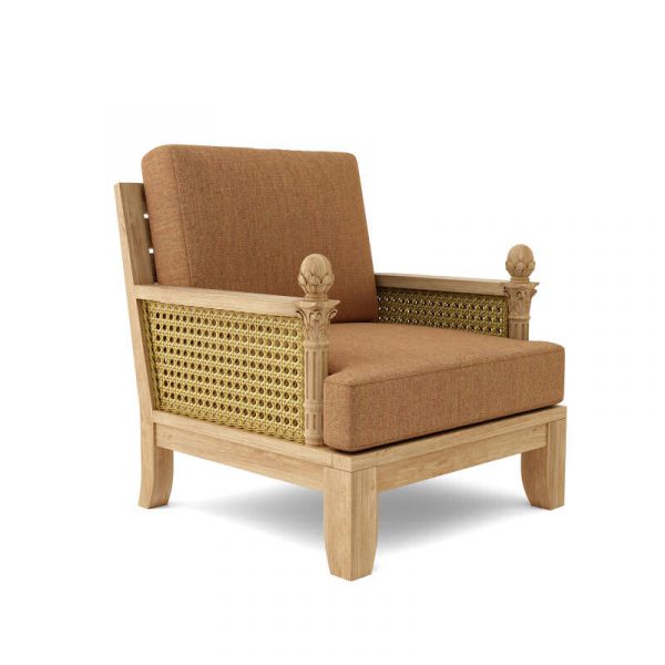 Deep Seating Outdoor Sectional Armchair DS-501 teak