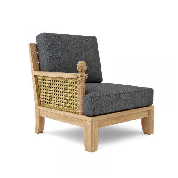 Deep Seating Outdoor Sectional DS-502 charcoal