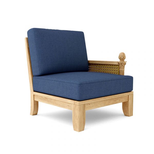 Deep Seating Outdoor Sectional Left DS-503 navy