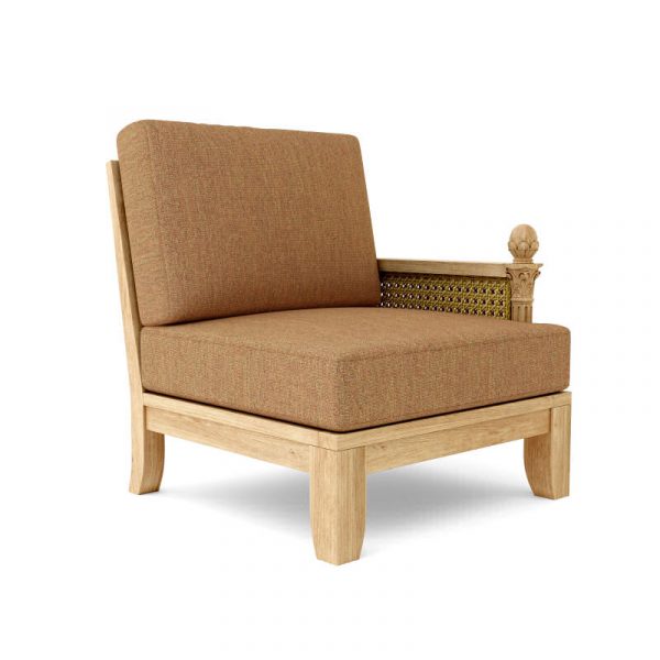 Deep Seating Outdoor Sectional Left DS-503 teak