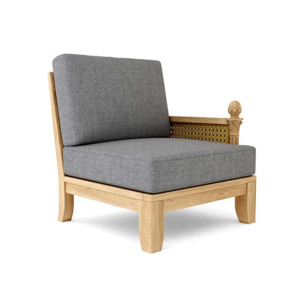 Deep Seating Outdoor Sectional Left DS-503 slate