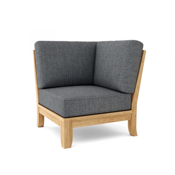 Deep Seating Outdoor Sectional Corner DS-504 charcoal