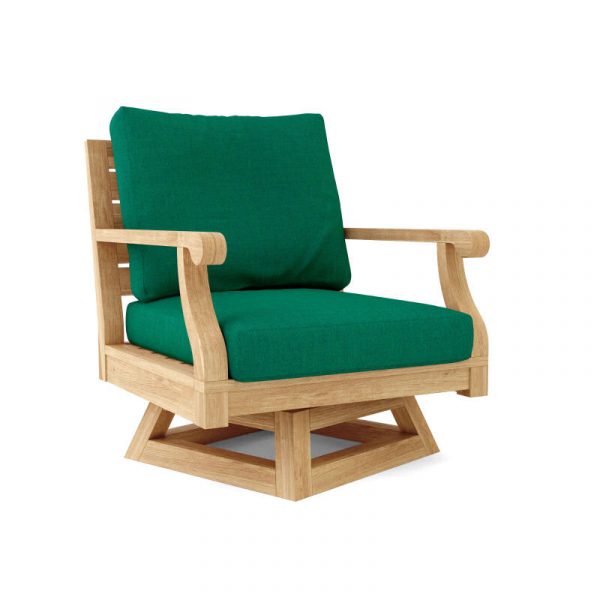 Green Outdoor Swivel Chair DS-608