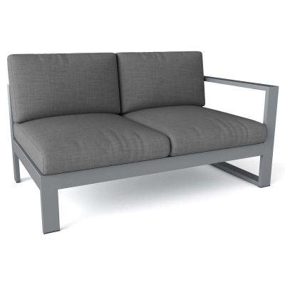 Aluminum Deep Seating Right Loveseat DS-1004