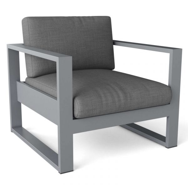 Aluminum Deep Seating Arm Chair DS-1001