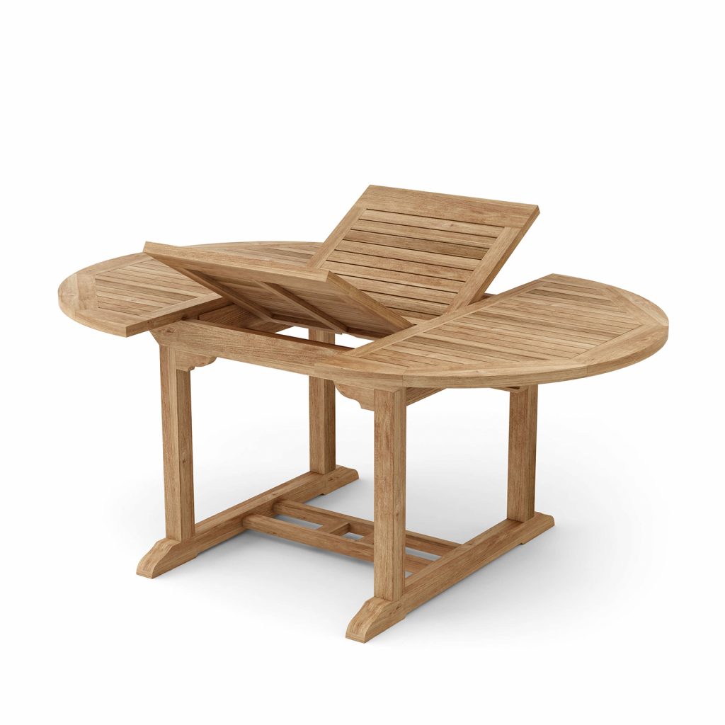 oval extending table